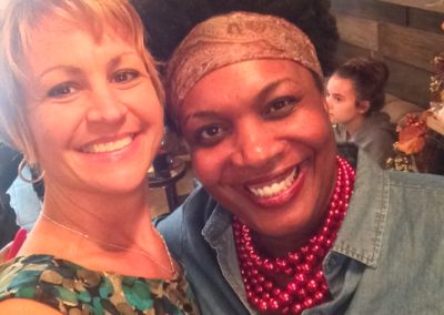 "The Art of Brave Living" Book Signing and Celebration: (L-R) Diane Cunningham, LaWanda Evans
