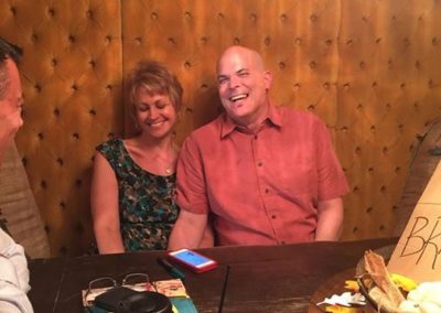 "The Art of Brave Living" Book Signing and Celebration: (L-R) Diane Cunningham, Jim Ellis